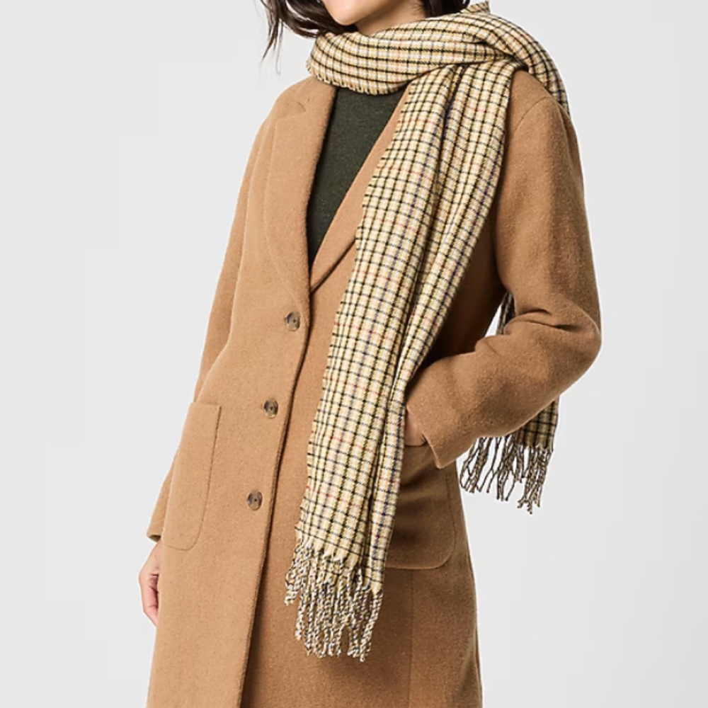 JCrew Wool-blend patch-pocket topcoat - medium